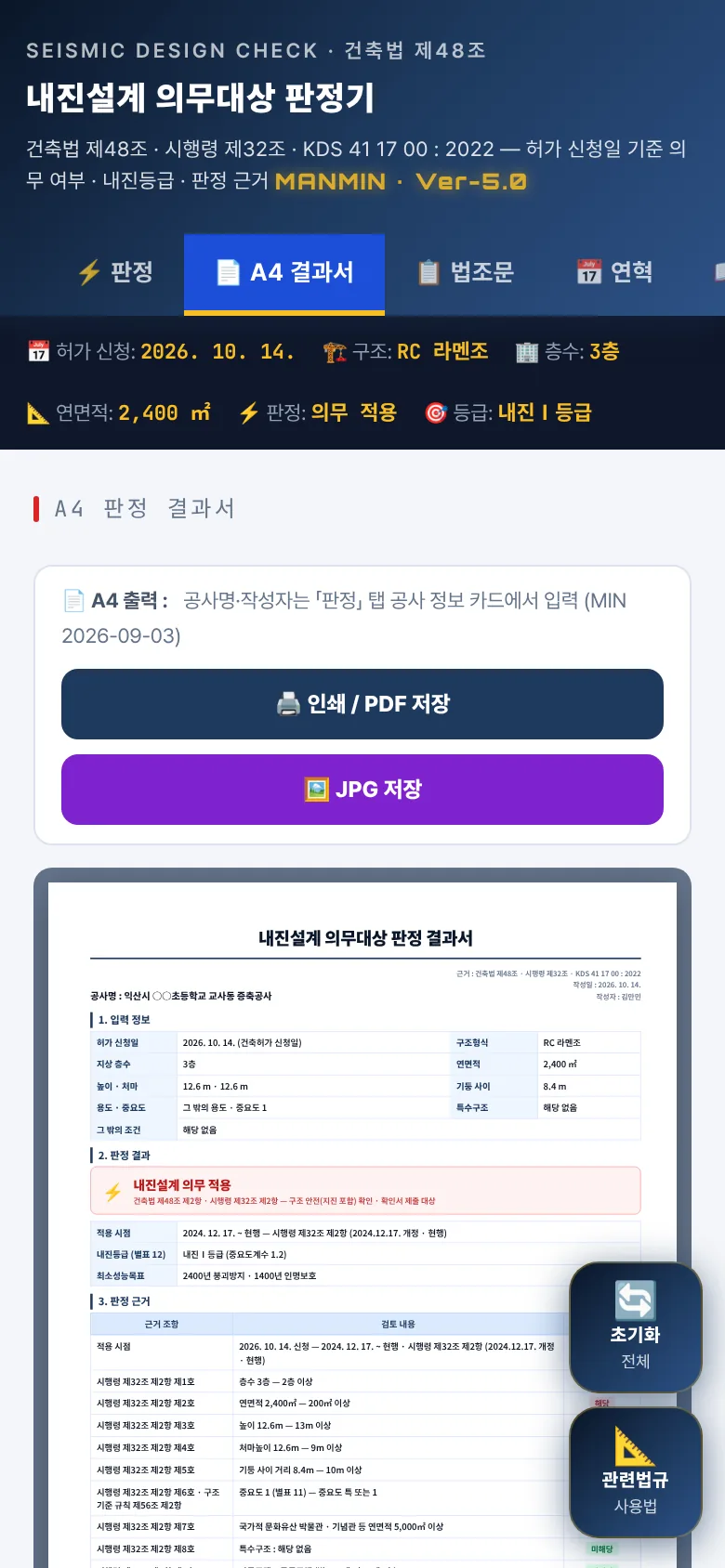 A4 결과서